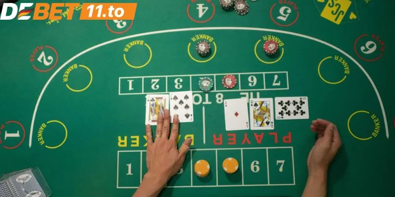 Giải thích quy luật cách thức rút quân bài thứ ba trong bộ môn baccarat DEBET